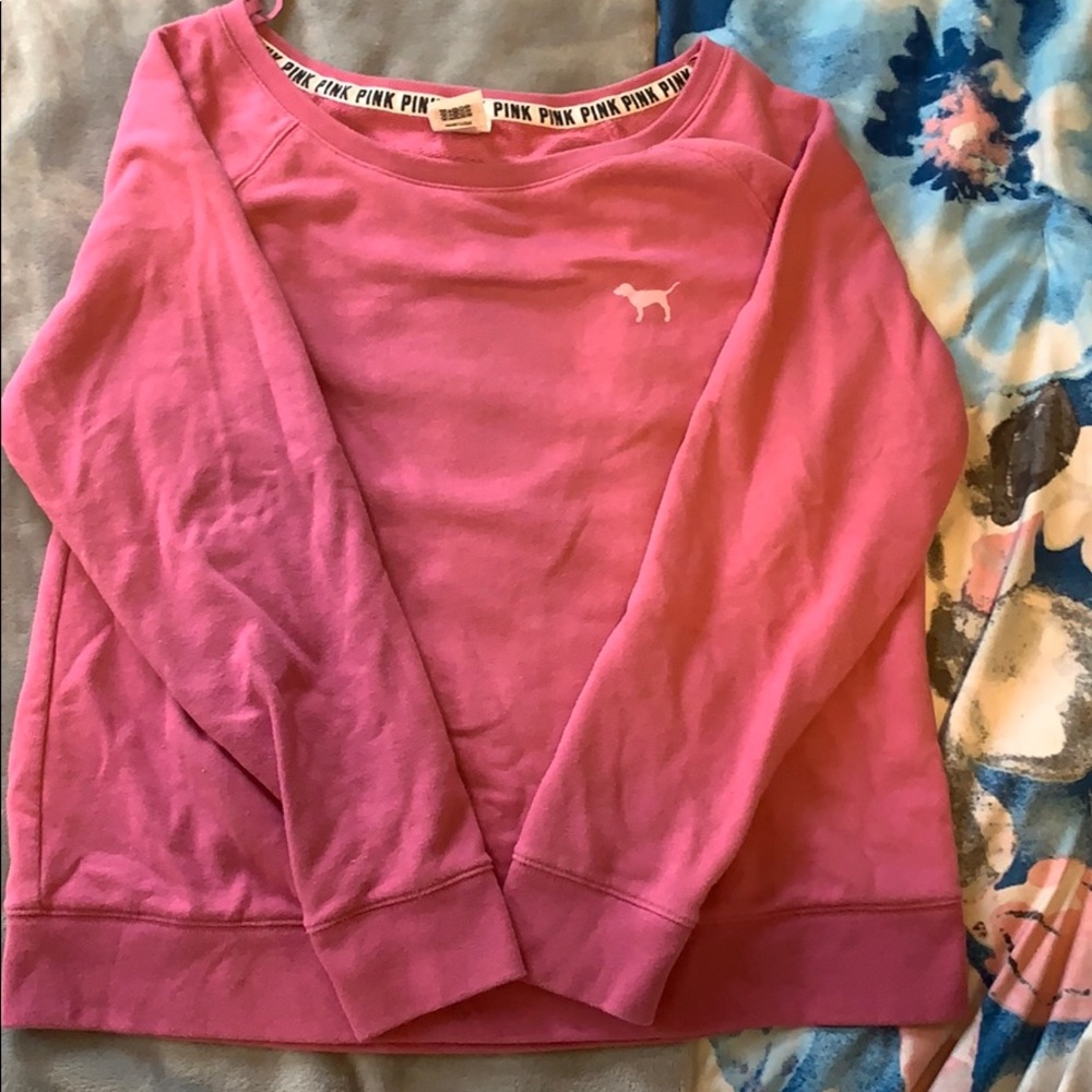PINK crew neck